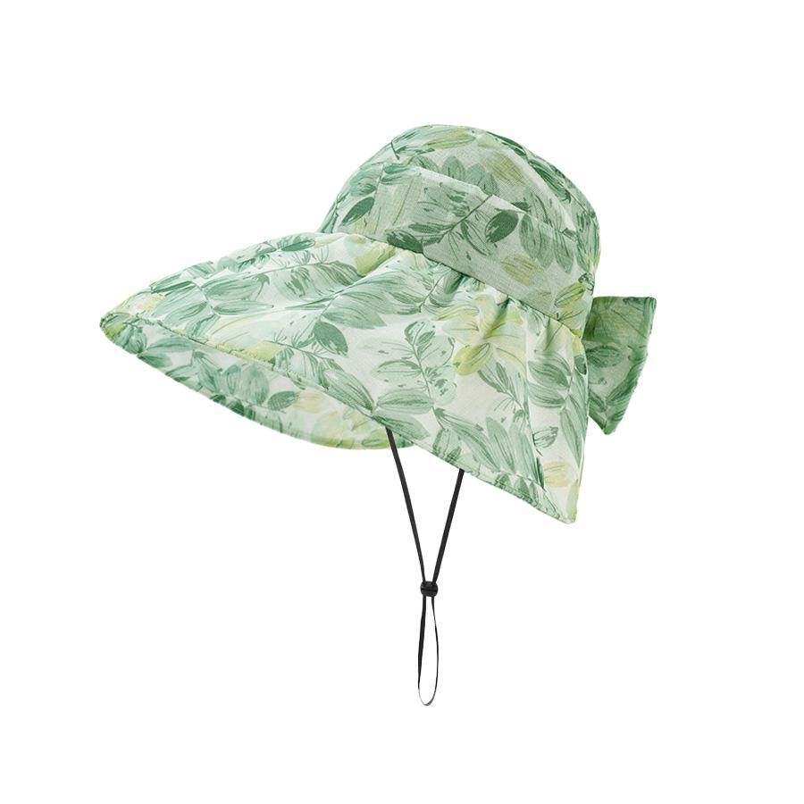 

Летняя полая шляпа с принтом, женская уличная дышащая шляпа от солнца, складная шляпа от солнца