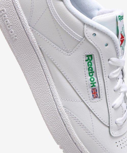 [Reebok] Club C 85 - White:Green RXSOXXCCUE1