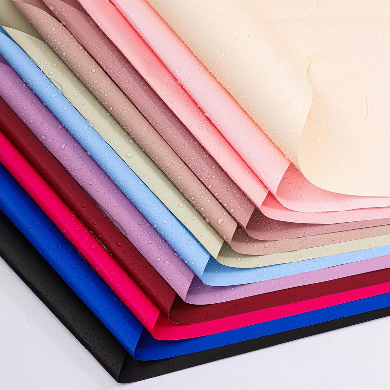 Koreanischer Stil Dopamin-Farbe Wasserdichtes Geschenkpapier für frische Blumen