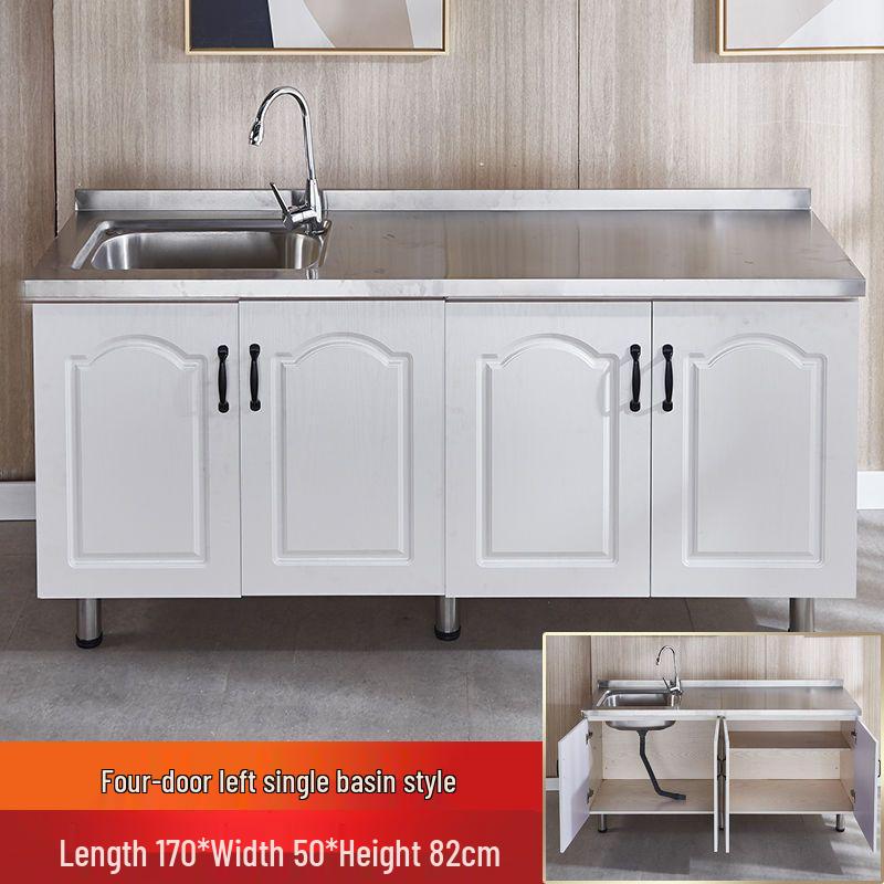 Economical Stainless Steel Kitchen Cabinet for Rental Homes