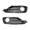Front Bumper Fog Light Grille Cover Black High Performance Replace Parts for BMW 3 Series F30 F31 Automotive Accessories