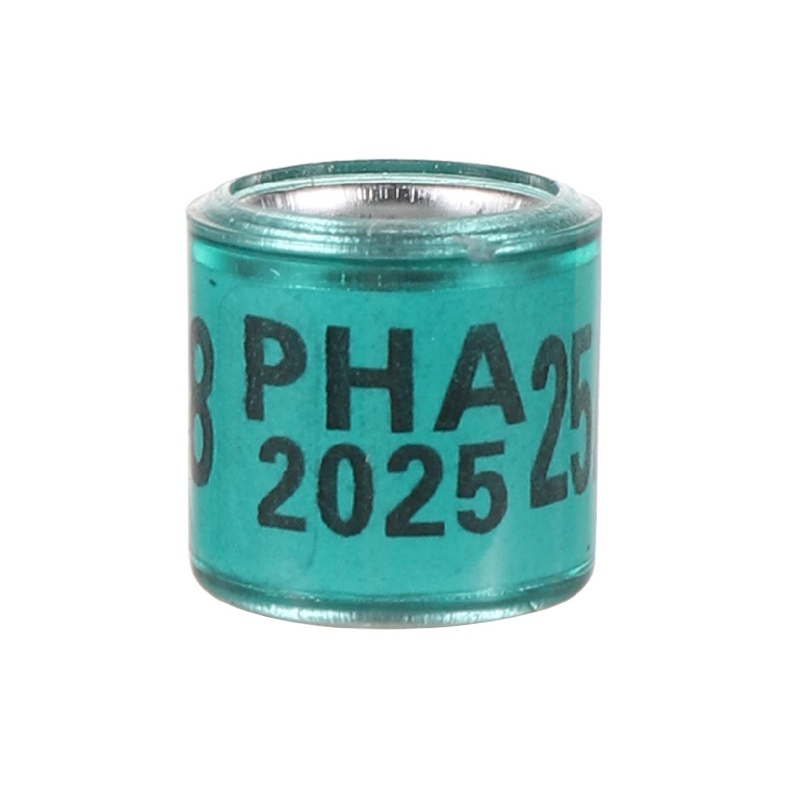 

PHA 2025/2026 Pigeon Foot Ring Inner Diameter 8mm with Number Aluminum Plastic Bird Foot Ring Multicolor Bird Accessories 100Pcs