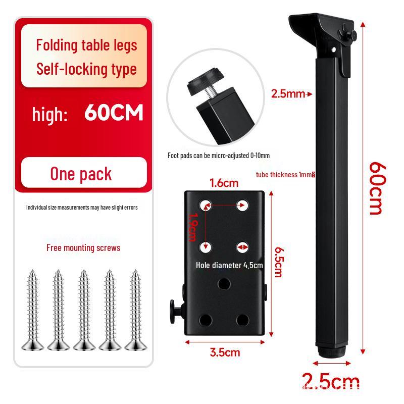 Folding Table Leg Supports for Coffee Tables, Desks, and Outdoor Camp Tables