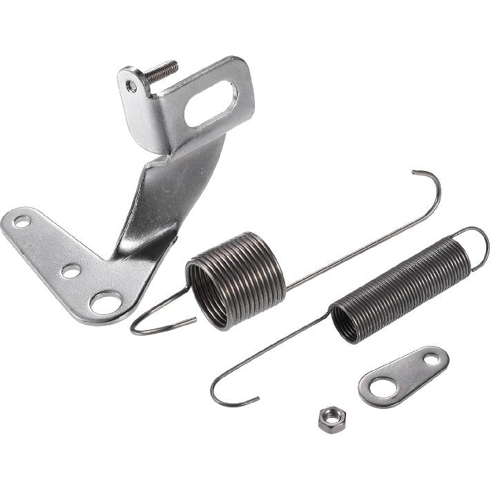 

Throttle Return Spring Kit/Throttle Cable Bracket with Dual Return Spring Set for Car Carburetor/Durable Stainless Steel / 1Set Silver Tone