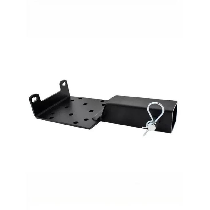 Winch Hitch Bracket Universal Receiver Trailer Bar ATV UTV Truck Mounting Plate Winch Fixing