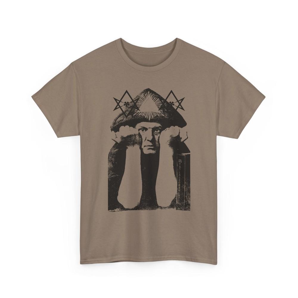 

aleister crowley fan art tshirt 4XL