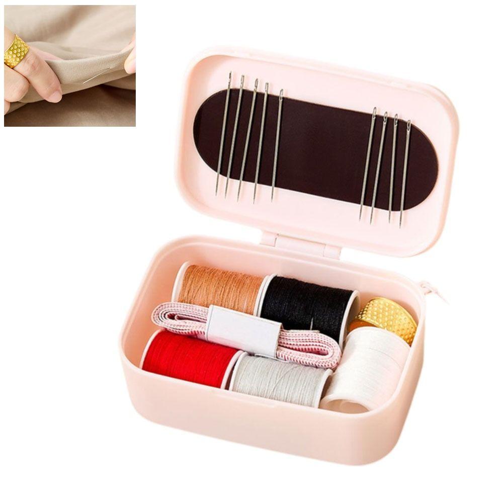 Easy Sewing Sewing Kit Multifunctional Quilt Sewing Needle Sewing Box  DIY Apparel Sewing Supplies