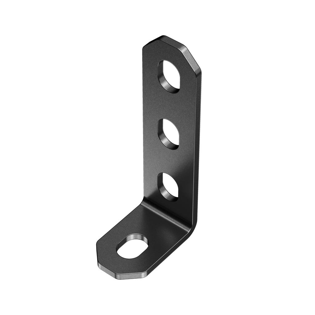 Kaedear Motorcycle Universal Stainless 2mm Universal Set of Custom Brackets X 4 X 20 X 72 X Brackets, Steel, Thick, Fit, 2, (KDR-YX-L90-4M8) (M8