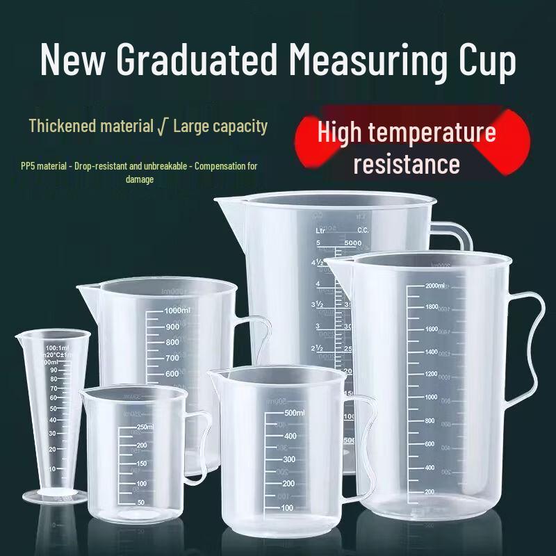 Xihe 5000ml Food Grade Graduated Measuring Cup