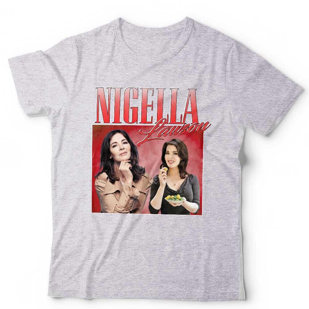 Nigella Lawson Tshirt Appreciation Unisex Throwback Homage Funny Cook Stag Hen