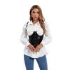 Leather Camisole Corset with Body Shaping and Abdomen Control