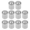 10pcs Smooth Surface Ball Spring Plunger No Step Design Ball Catch Latch  For Door Cupboard