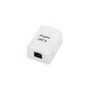 LANBERG LANBERG SURFACE ROSE CAT.6 UTP 1X RJ45 SOCKET WHITE