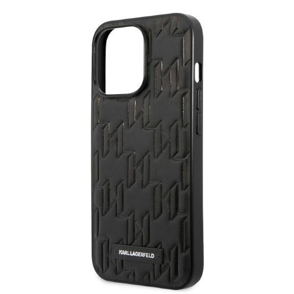 Etui Do iPhone 13 Pro Max Karl Lagerfeld Monogram Czarny