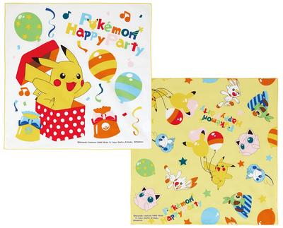 Skater Lunch Cloths of for Made In (Set 2), Pokémon Design, Boys, Japan, KB4WN-A