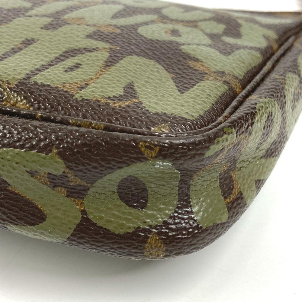Louis Vuitton M92191 MonogramGraffiti Pochette-Accessoires Pouch Hand Bag