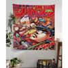 JoJos Bizarre Adventure Retro Anime Cartoon Tapestry Art Science Fiction Room Home Decor Wall Hanging Sheets