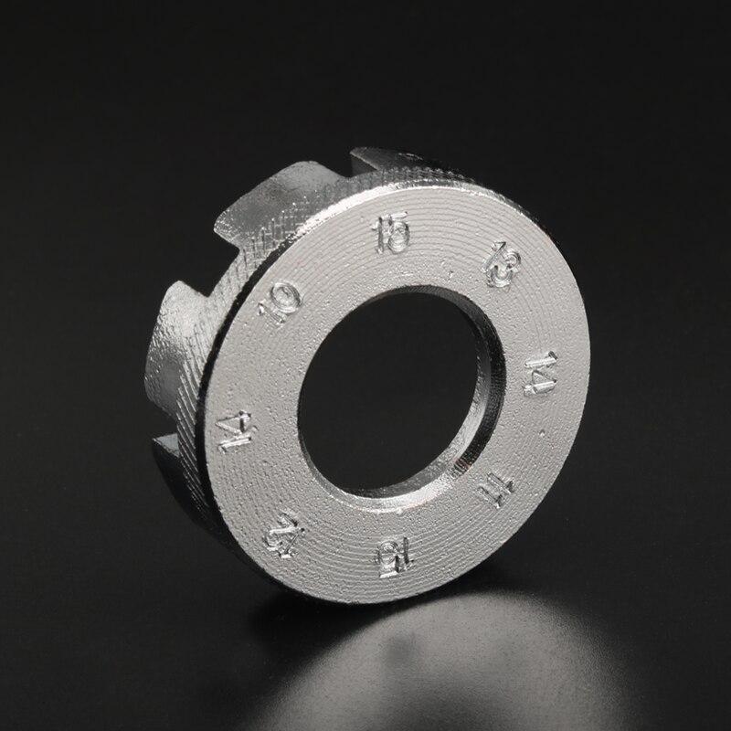 Bicycle Spoke Nipple Wrench Stainless Steel 8 Way Durable Portable Hand Tools MTB Road Bike Spoke Wrench Cycling Accessories