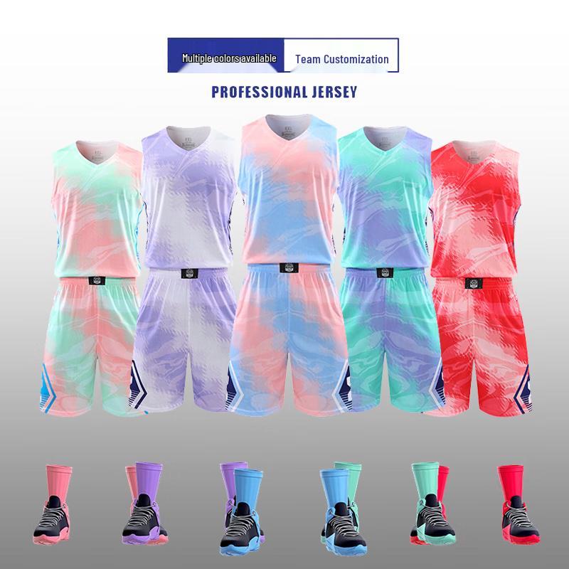 Unisex Quick-Dry Basketball Jersey Set