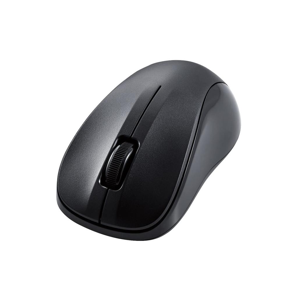 ELECOM Wireless Mouse, Bluetooth, Silent, 3 Buttons, Small Size, Black, M-BY10BRSKBK