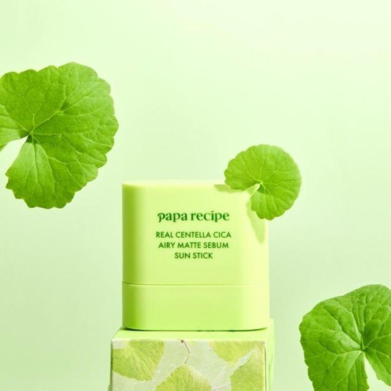paparecipe Real Centella Cica Airy Matte Sebum Sun Stick 10g single type