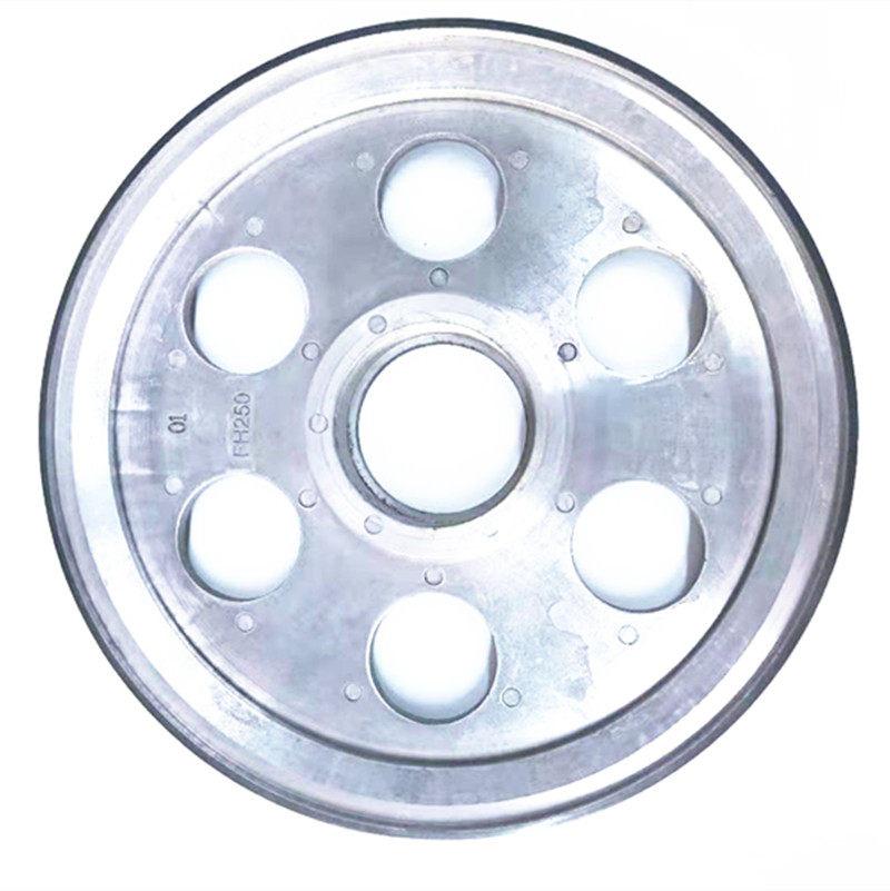 Aluminum Alloy Cable Wheel with 120MM Diameter and Ceramic Coating