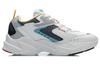 Li Ning Spacetime Classic Cushioning Low top Running Shoes Women's White Gray AGCR332-5