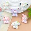 Sanrio Cartoon Resin Accessories: DIY Hair Clips, Keychains, Phone Case Ornaments