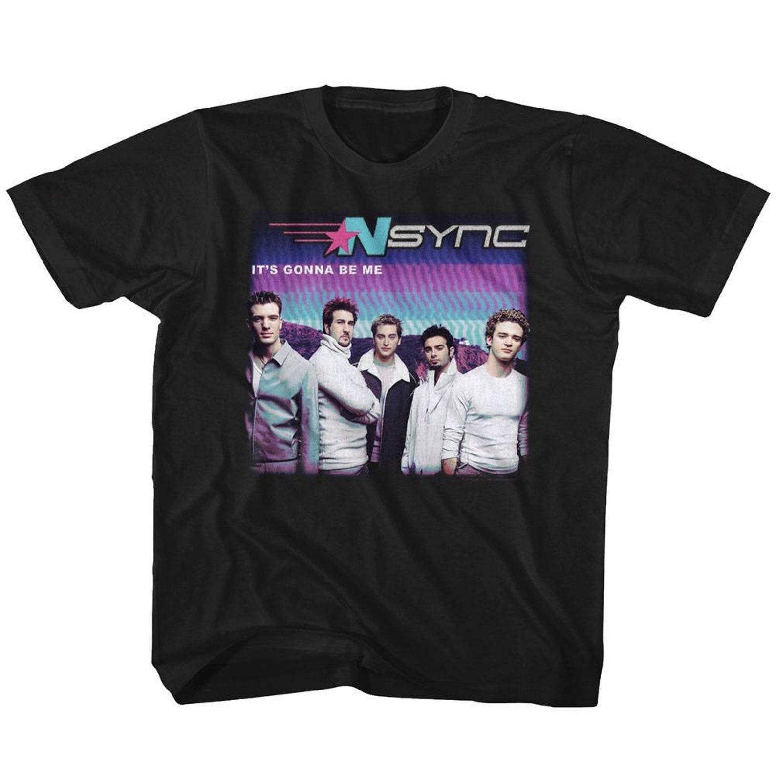 NSYNC It s Gonna Be Me Black Youth T-Shirt 4XL