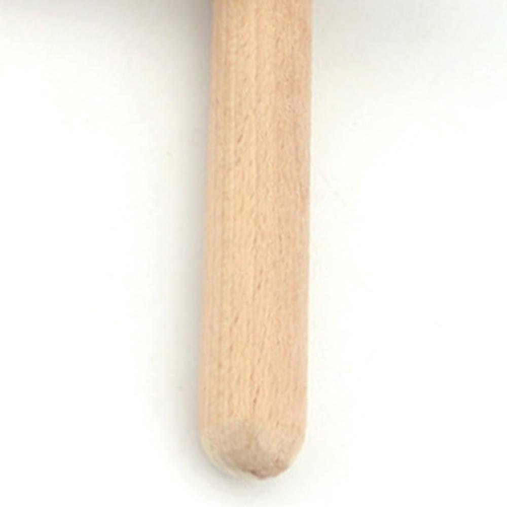 2PCS Solid Wood Rhythm Sticks Wood Color Musical Sticks Durable Wood Claves Party Activity