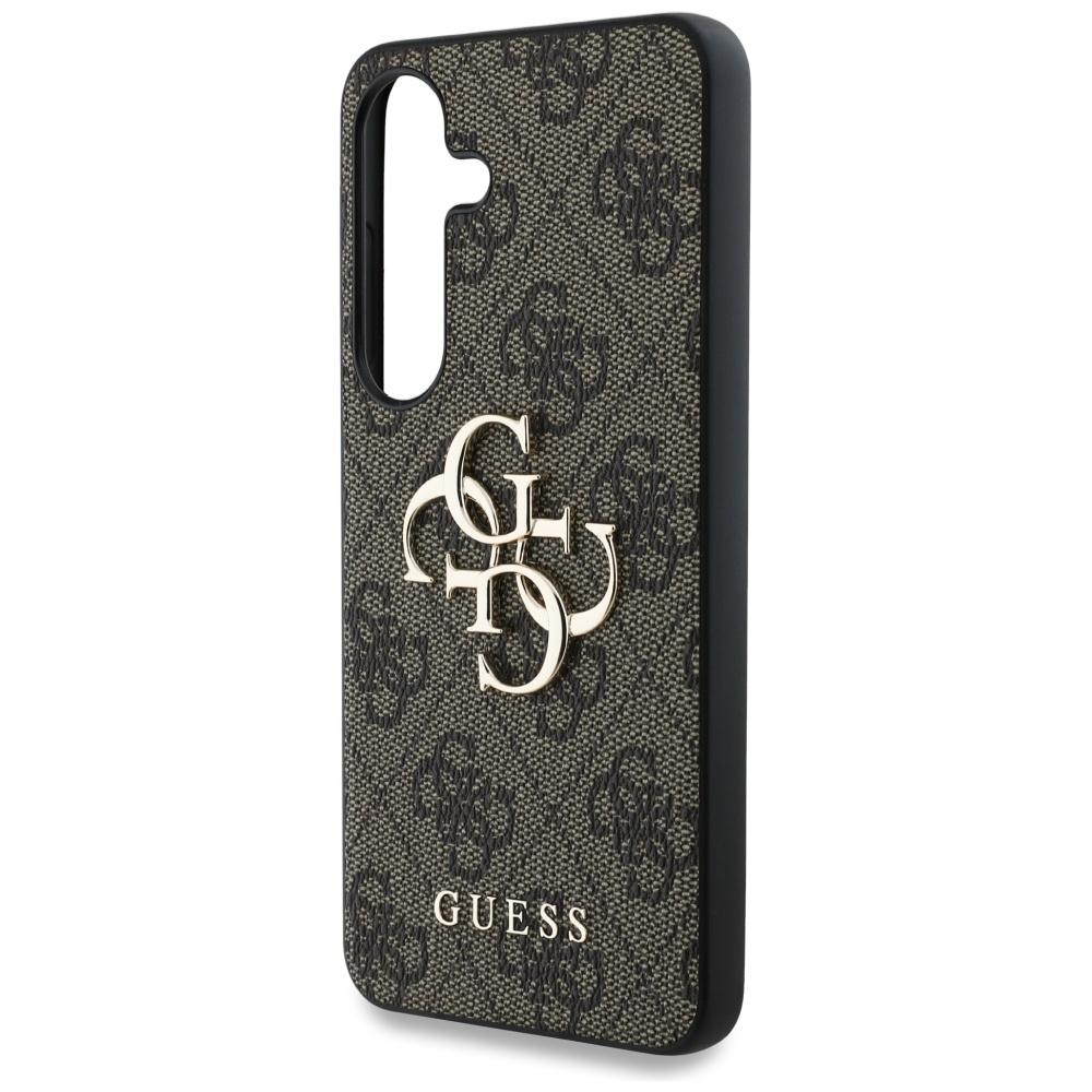 Etui Guess Big 4G Logo Classic Logo Do   Samsung Galaxy S25 Brązowy