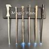 Harry Potter Magic LED Wand Set: Dumbledore & Hermione's Luminous Wands - Perfect Halloween Toy