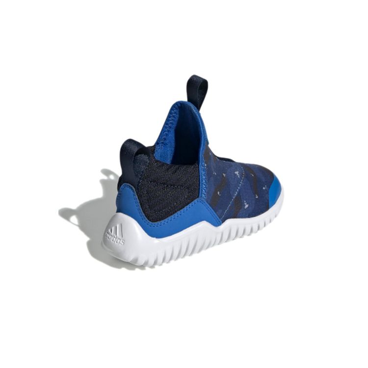 Adidas Rapidazen I Comfortable Daily Low-Top Walking Shoes Baby Shoes Blue White Black EE9332
