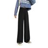 Petite Floor-Length Wide-Leg Pants Women's Drape Spring/Autumn Straight-Leg 2026 Style for Short Women, Summer Thin
