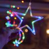LED Star String Lights: Colorful Flashing Decorations for Bedroom, Party, and Atmosphere Enhancement.