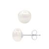 Boucles d'oreilles - PEARLS &amp; COLORS - Pearls &amp; Colors - Perle d'eau douce 7-8 mm - Argent 925 - Qualité AAA+