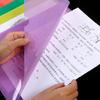 6 Color L Shaped Folder A 4 Plastic Folder Paper Clip Folder Presentation Folder for Protection File