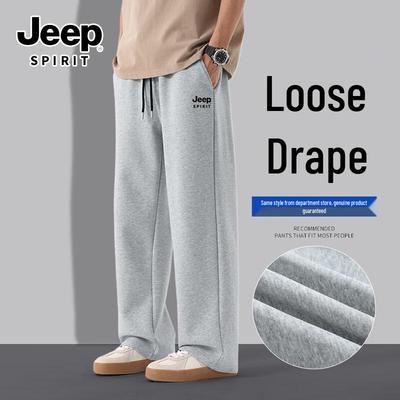 JEEP SPIRIT Men's Casual Straight-Leg Sport Pants