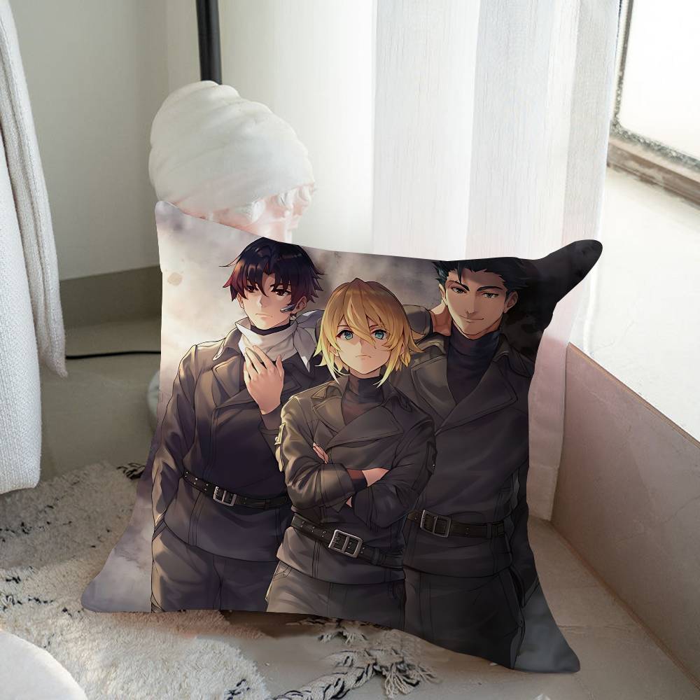 Anime 86 Eighty-Six Pillowcase Toon Gift Cushion Cover Bedroom Home Sofa Chair Seat Decor Pillow Case