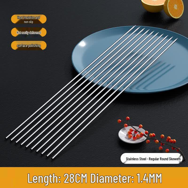 

Stainless Steel BBQ Skewers