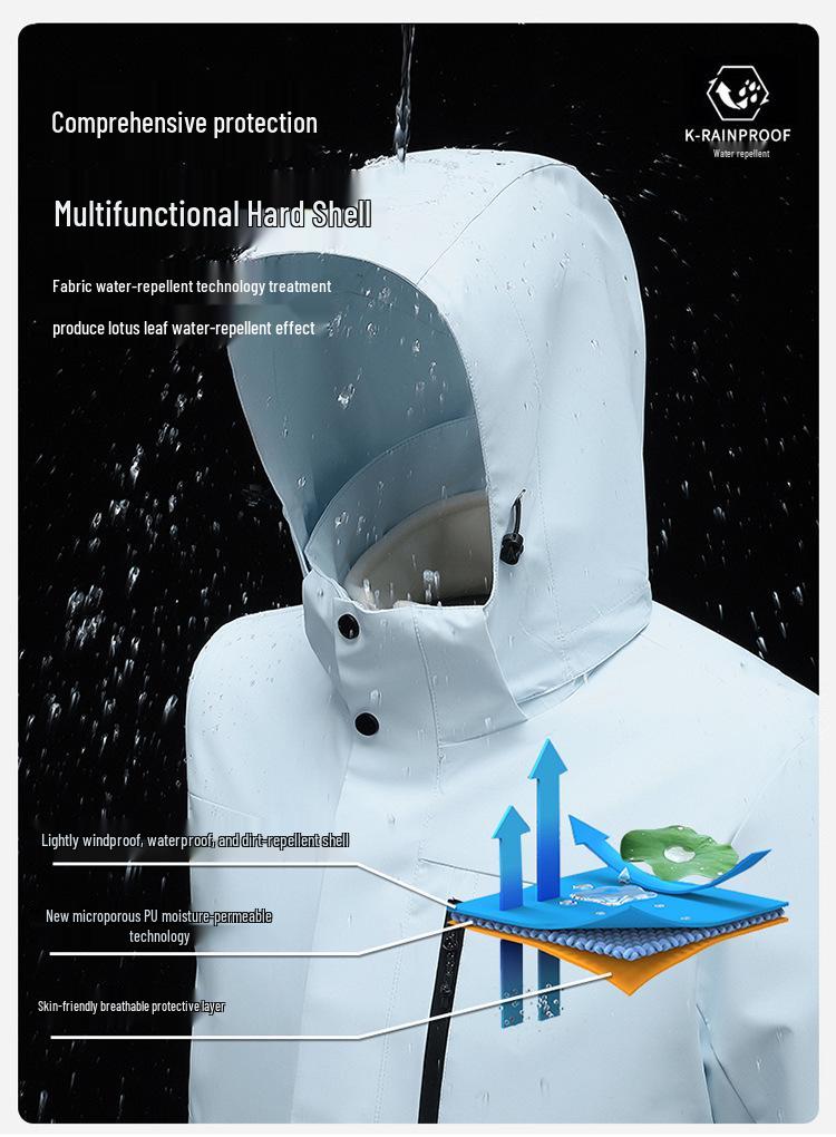 2026 Spring/Autumn Waterproof Windproof Casual Outdoor Jacket
