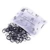 500Pcs Baby Kids Hair Accessories Disposable Rubber Band Hair Ties Womens Girls