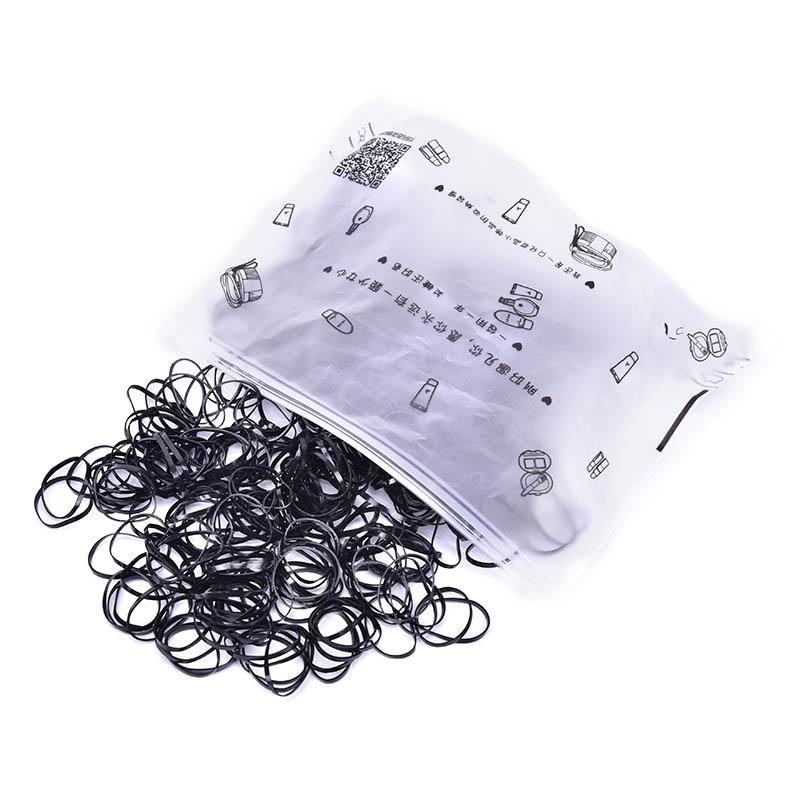 500Pcs Baby Kids Hair Accessories Disposable Rubber Band Hair Ties Womens Girls
