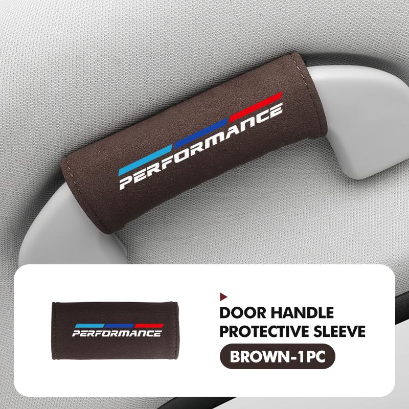 Suede Car Roof Armrest Handle Protection Cover Soft Comfortable Protector Covers For BMW 1 2 3 5 7 Series X1 X2 X3 X4 X5 X6 G20