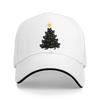 Washed Unisexs Baseball Cap Meowy Christmas Trucker Snapback Caps Dad Hat Cats