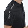 Admiral Golf Men's Classic Cool Performance Polo Shirt, Black