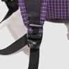 Leichter Rucksack mit Gittermuster für Damen und Herren mit mehreren Fächern – kompakter Alltagsrucksack für Schule und Stadtverkehr