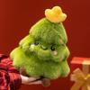 Colorful Cartoon Money Tree Christmas Little Pine Tree Plush Throw Pillow Sofa Chair Cushion Soft Stuffed Plants Party Decor