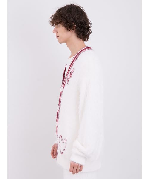 Gelato Pique HOLIDAY HOMME Feather Cardigan PMNT245088 White Men's