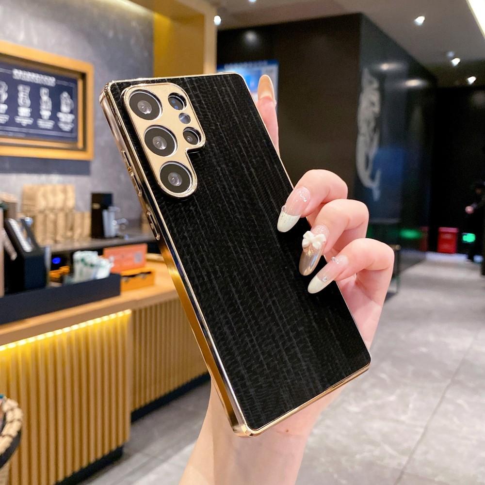 Luksusowe skórzane etui na telefon do Samsung Galaxy S25 S24 S23 Ultra Plus S24 FE S23 FE S25+ S25Utra S 25 Ultra 5G Etui TPU Fundas